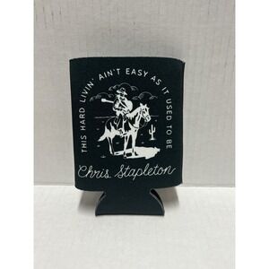 Chris Stapleton Hard Livin Ain't Easy Tour Coozie Koozie Beer Can Cooler Country